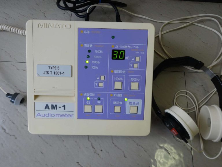 中古聴力測定器「オージオメーターAM-1」を入荷しました 株式会社アルク 美容・クリニック・医院・病院への機器販売・開業支援